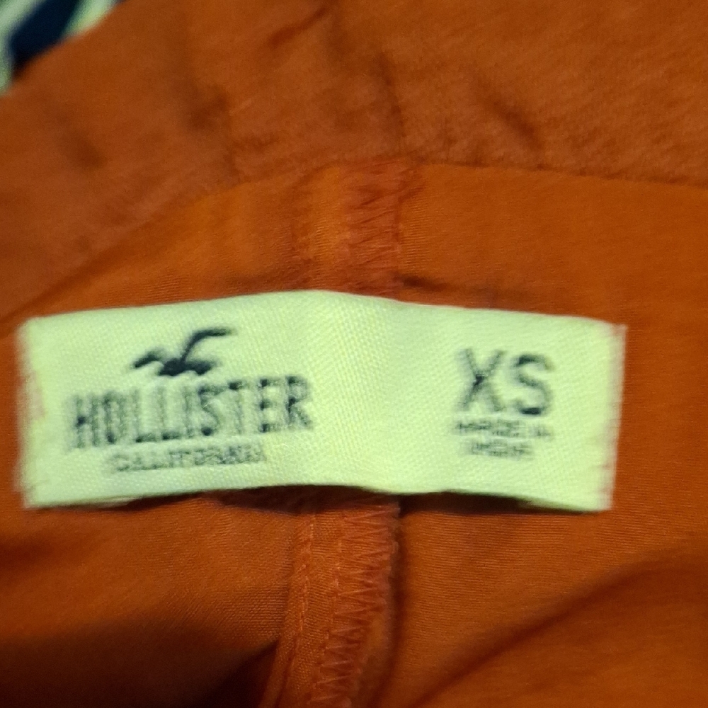 Hollister Rust Button-Front Skirt XS - Picture 7 of 8